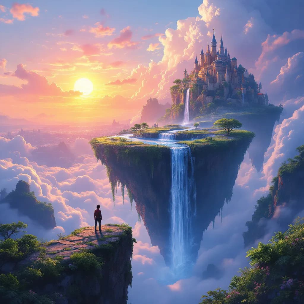 A sleek, abstract design with fluid colorful shapes blending on a white canvas, creating a modern artistic look.